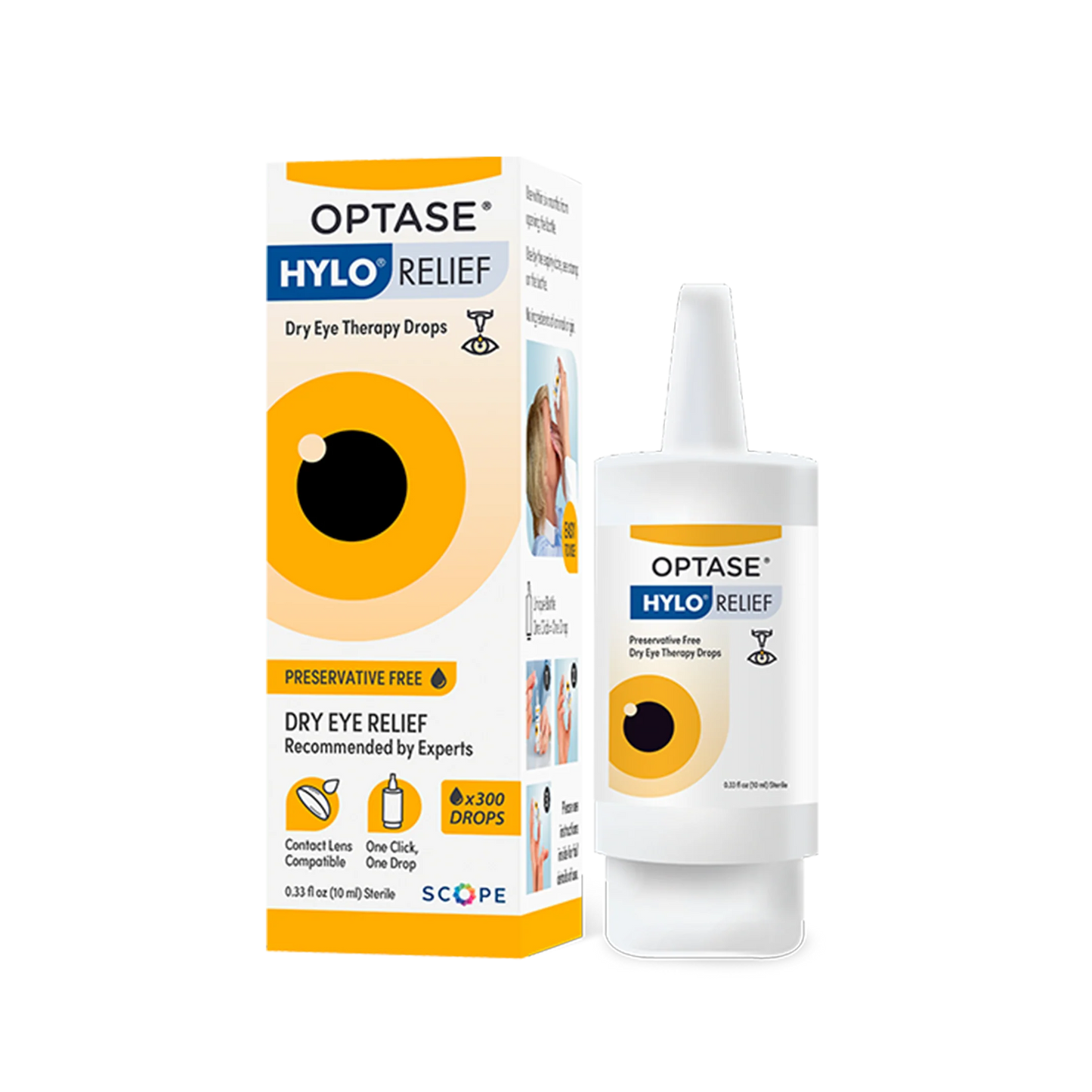 Optase HYLO Relief Dry Eye Drops