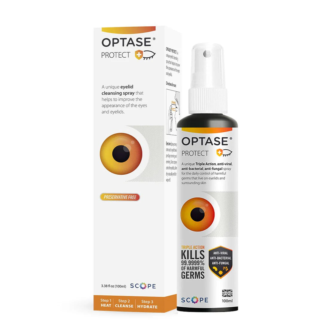 Optase Protect Eyelid Spray