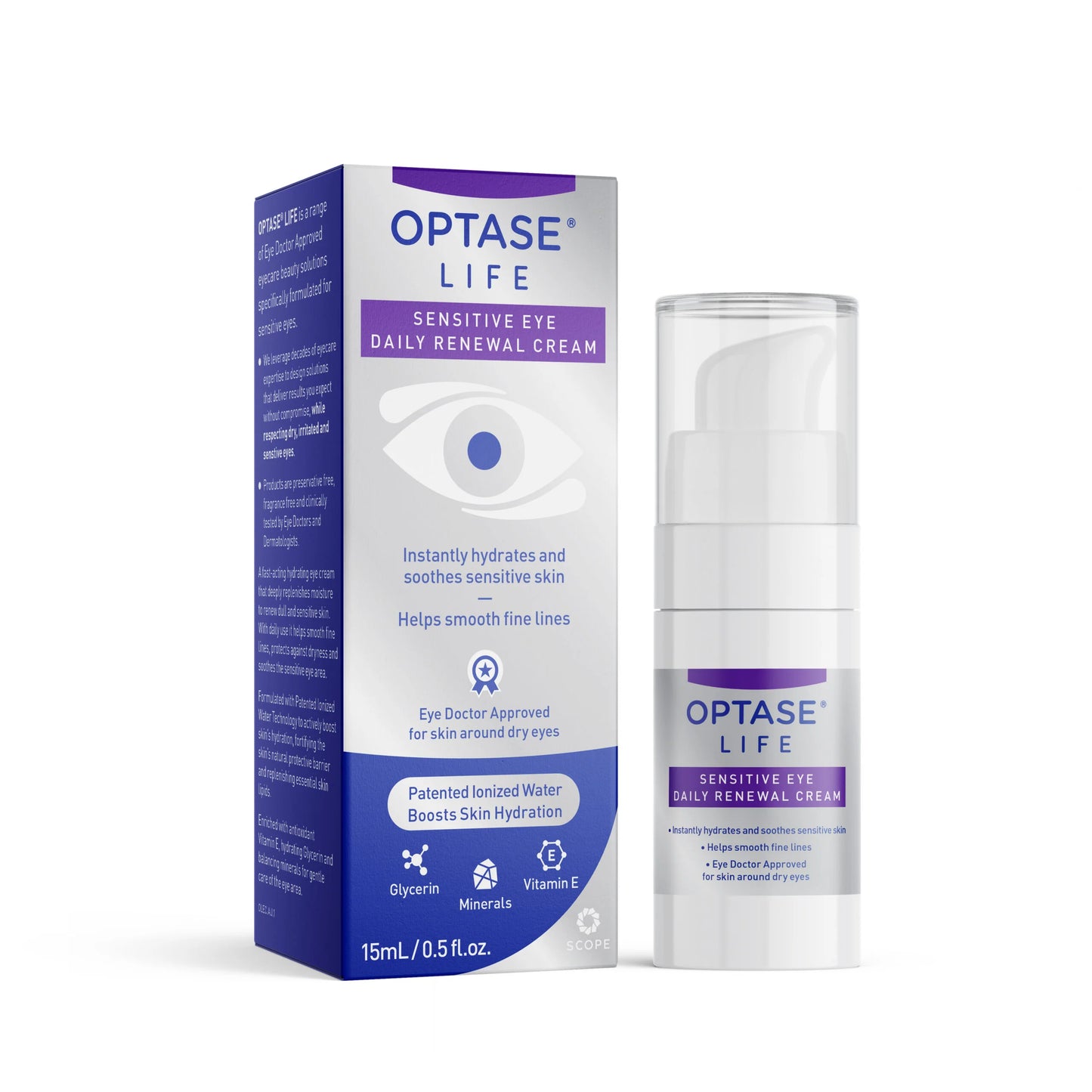 Optase Sensitive Eye Daily Renewal Cream